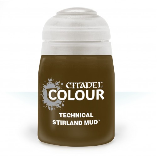 TECHNICAL: STIRLAND MUD (24ML), Bring realistic earthy brown mud texture and swift, effective basing to your miniatures